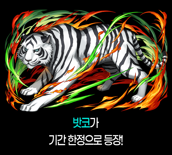 밧코가 기간 한정으로 등장!